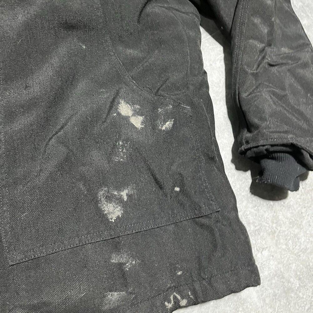 Vintage Carhartt Chore Black Jacket Size XL Union Made - Picture 2 of 7